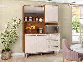 Kit Cozinha Absoluto 5P3G Natura.Off White Zanzini