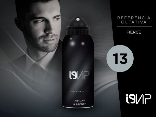 i9Vip 13 Aerossol100ml (Perfume Masculino) - FIERCE(*)