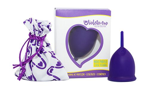 Violeta Cup - Tamanho A - Violeta