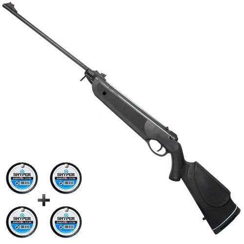 Carabina De Pressão Rossi Nova Dione 5,5mm + 4 Cx Chumbinhos