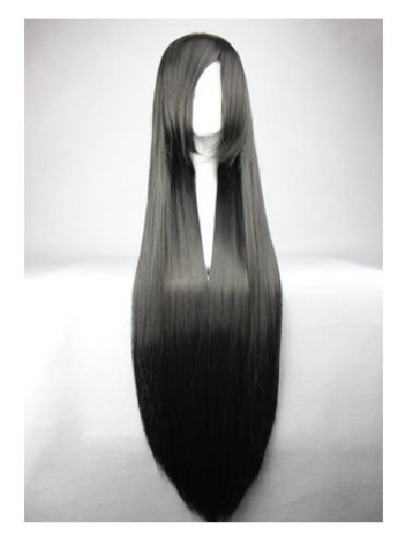Peruca Preta 100cm