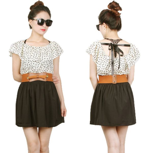 Aproveite Vestido Lindo Com Cinto Por Otimo Preço