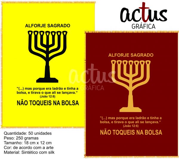 Saquitel Alforje Sagrado