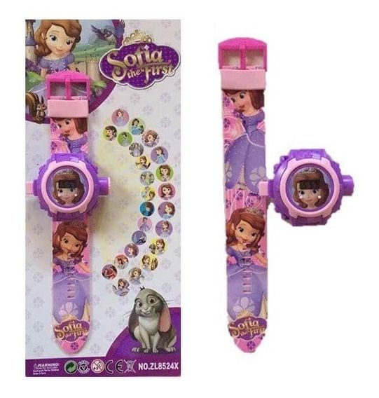 Relógio princesa Sofia Projetor