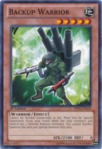 Backup Warrior BP01-EN159