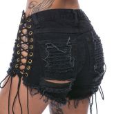 Shorts jeans sexy Rasgado (Importado)