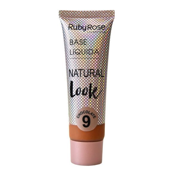 Base Líquida Natural Look Ruby Rose Chocolate 9