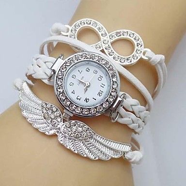 Relógio Quartz, Resistente, Pulseira de Couro. Frete Grátis.