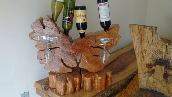 Adega Madeira Rustica