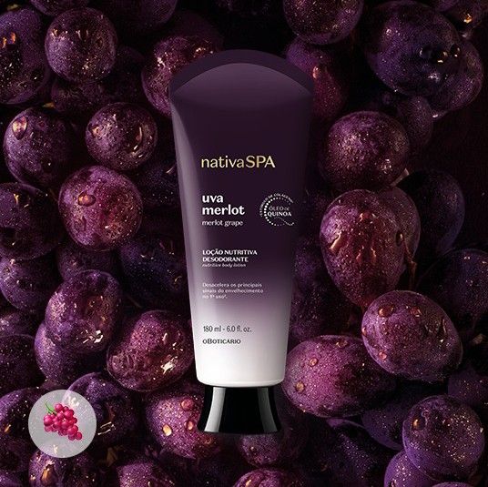 LOÇÃO HIDRATANTE DESODORANTE NATIVA SPA-180 ML