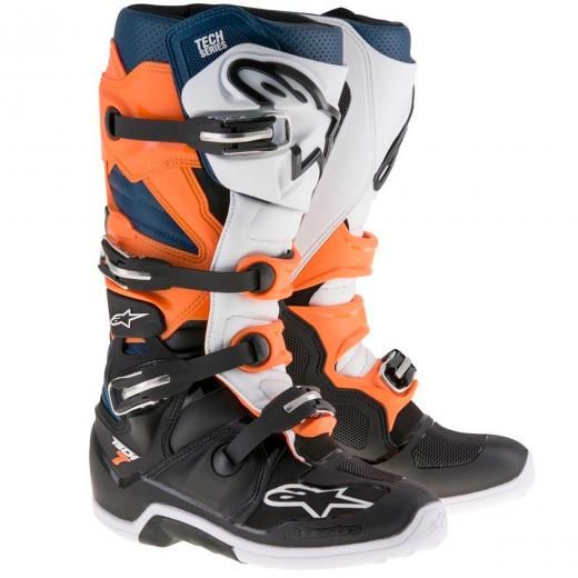 BOTA ALPINESTARS TECH 7 - LARANJA