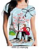 T-Shirt Blusa Feminina P M G