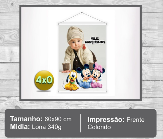 Banner Personalizado | 60x90 cm