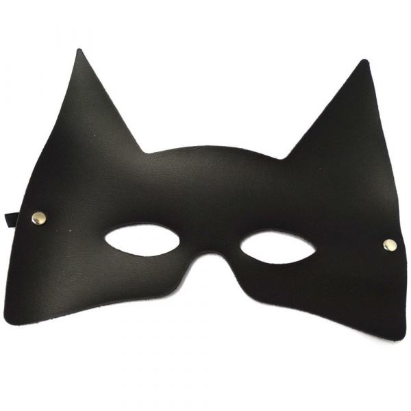 MÁSCARA BATMAN PRETA LUX DOMINATRIXXX