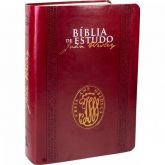 BIBLIA DE ESTUDO JOHN WESLEY (VERMELHO)