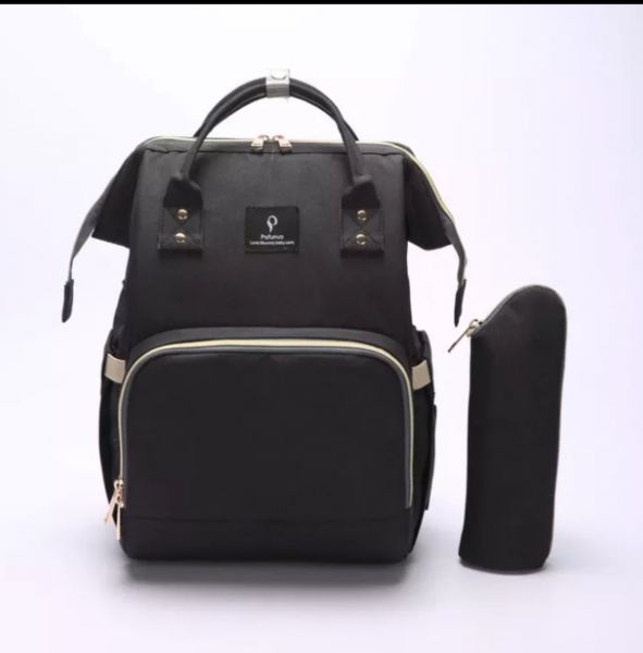 MOCHILA MATERNIDADE USB PRETA