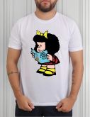 Camiseta Mafalda Lendo