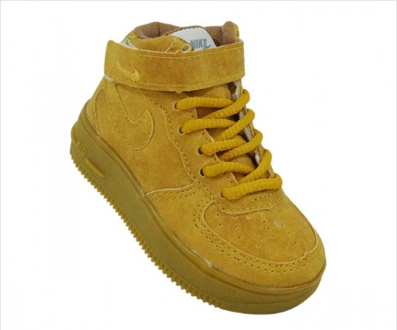 Tênis Bebê Nike Air Force Caramelo