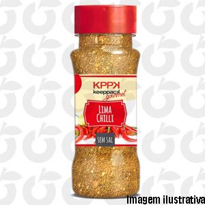 Tempero Gourmet Lima Chilli Zero Sal 55 Gramas Keeppack