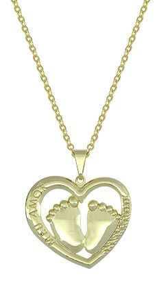 Gargantilha folheada a ouro c/ pingente Meu Amor/CÓD.: G1110