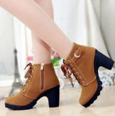 Bota De Amarrar  Ladies European Em Três Cores FRETE GRATIS