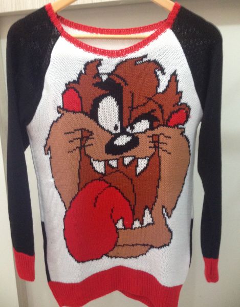 blusa taz branca