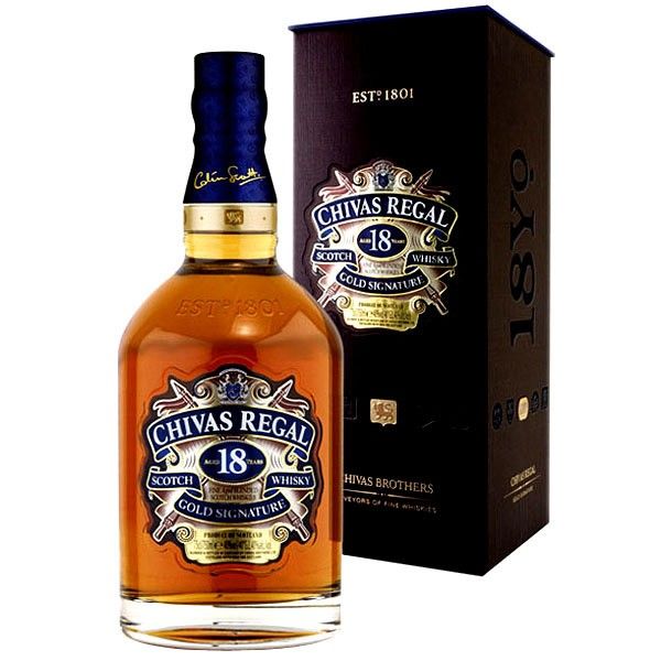 WHISKY CHIVAS 18 ANOS 750 ML