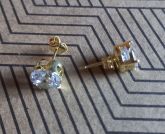 Brinco ponto de luz zirconia (TQ119)