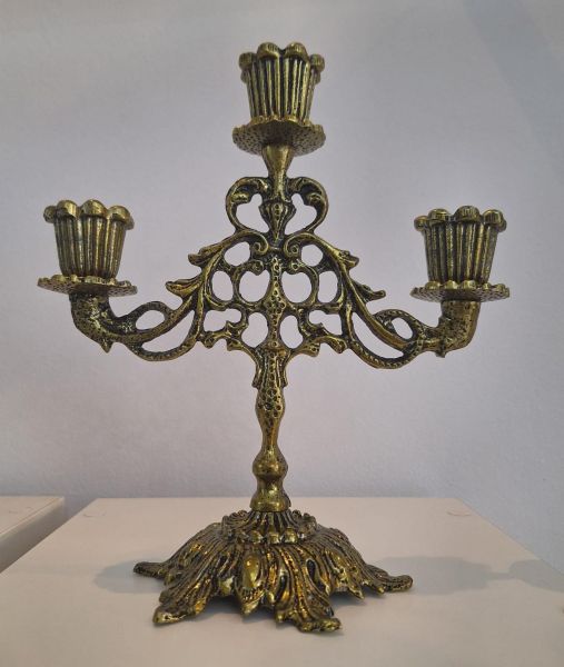 Castiçal Candelabro 03 Velas