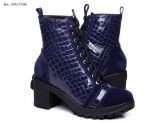 1-Ankle Boot com meia pata feminina roqueira- bota cano curto salto TORRICELLA