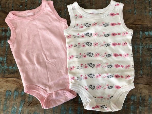 kit com 2 body regata carter's