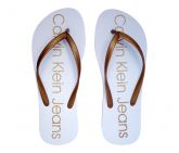 Chinelo Feminino Calvin Klein Branco 62