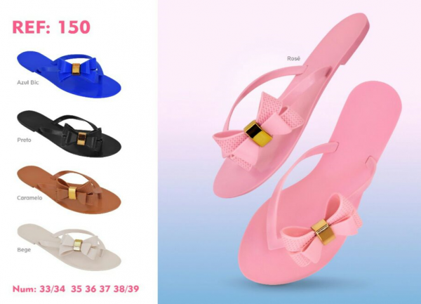 chinelo feminino pvc adulto  (atacado)