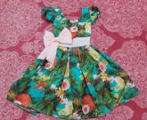 Vestido Verde Estampado