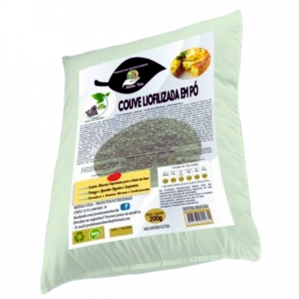 Couve Liofilizada em Pó - 200 g