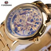 Relógio de luxo forsining alta qualidade elegante
