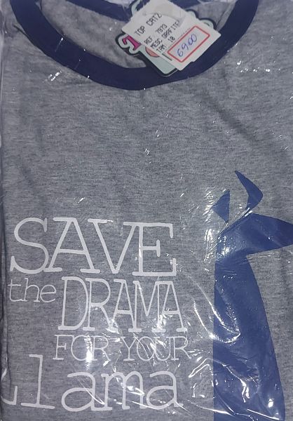 Pijama manga longa- calça feminino