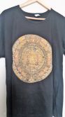 Camiseta preta 50 estampa esotérica