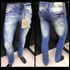 Calças Jeans Calvin Klein Lacoste John John Armani Ellus kit 10 pçs