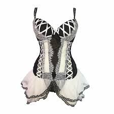 Corset Overbust renda RF103