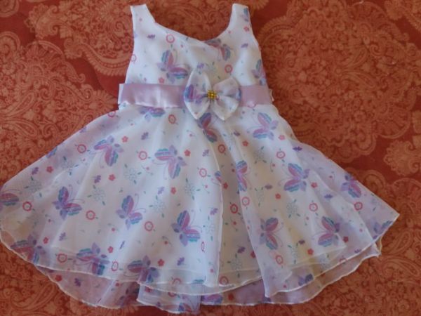 Vestido Borboleta Roxa