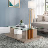 Mesa de Centro Frizz Fendi.Naturale Madetec