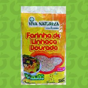Farinha de Linhaça Dourada 200 Gramas Viva Natureza