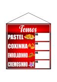 Temos Lanches 50cm x 50cm