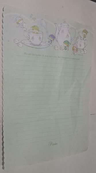 Papel de Carta Pixies Fixing Tea But Quality guaranteed