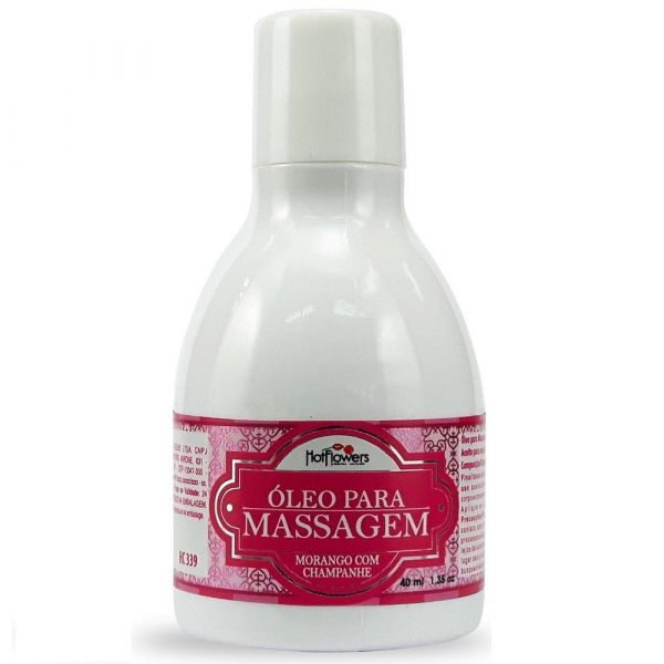 ÓLEO PARA MASSAGEM BEIJÁVEL 40ML HOT FLOWERS