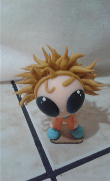 personagen colecionável ( goku  )   17 cm de autura