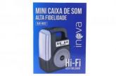 Cód: 52 -  MINI CAIXA DE SOM RAD-8622