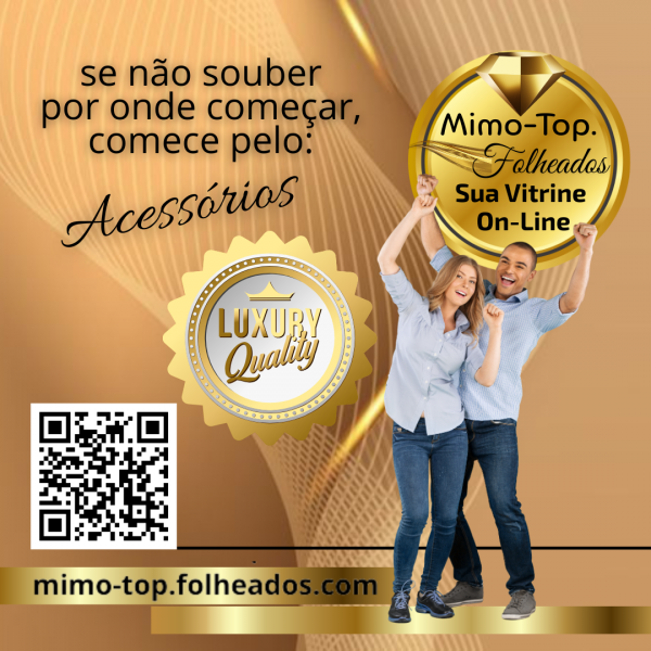 SemiJóias folheados Top