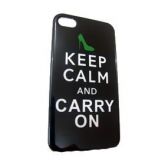 CASE KEEP CALM PRETA PARA IPHONE 4 E 4S